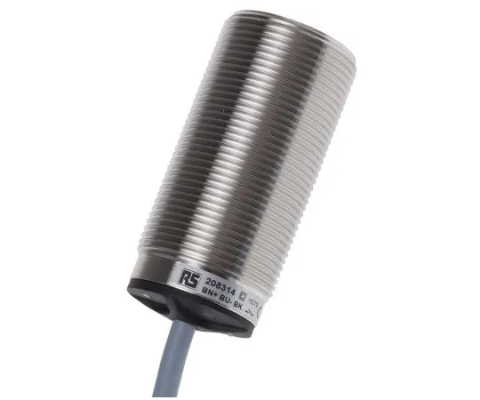 63-6585-03 RS PRO M30 x 1.5 Inductive Proximity Sensor - Barrel, PNP Output, 10 mm Detection, IP68 208-314