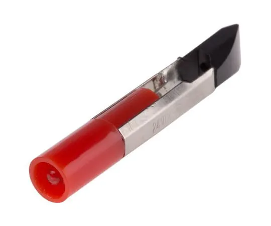 63-6581-38 LED Reflector Bulb, Telephone Slide, Red, Single Chip, 6.8mm dia., 24V ac/dc 203-745