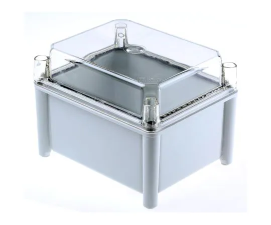 63-6684-35 RS PRO Grey Fibreglass Enclosure, IP66, 185 x 130 x 150mm 507-977