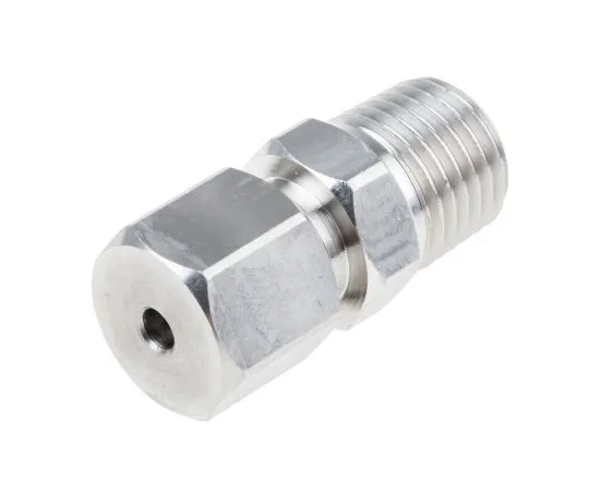 63-6899-03 RS PRO Thermocouple Compression Fitting for *** with Thermocouple With 1/8in Probe Diameter, 1/4 NPT 123-5569