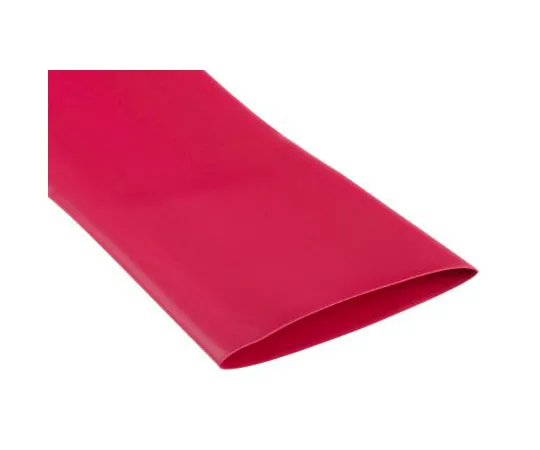 63-6631-15 RS PRO Heat Shrink Tube, Red 50.8mm Sleeve Dia. x 1.2m Length 2:1 Ratio 398-234