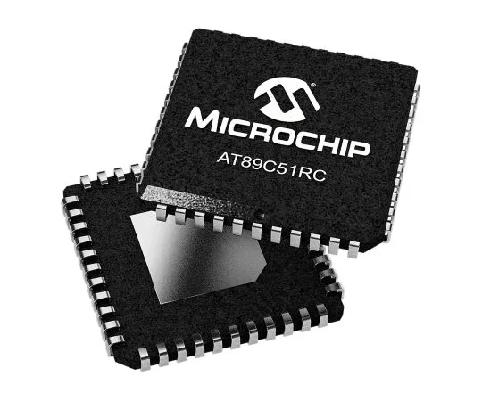 63-7014-04 Microchip Technology AT89C51RC-24JU, 8bit 80C51 Microcontroller, 24MHz, 32 kB Flash, 44-Pin PLCC AT89C51RC-24JU