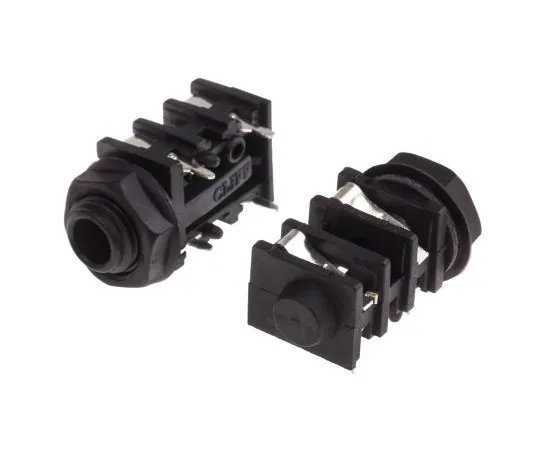 63-6777-59 RS PRO 6.35 mm PCB Mount Mono Jack Socket, 2Pole 111-5768