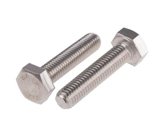 63-6576-60 Plain Stainless Steel Hex, Hex Bolt, M10 x 45mm 190-399