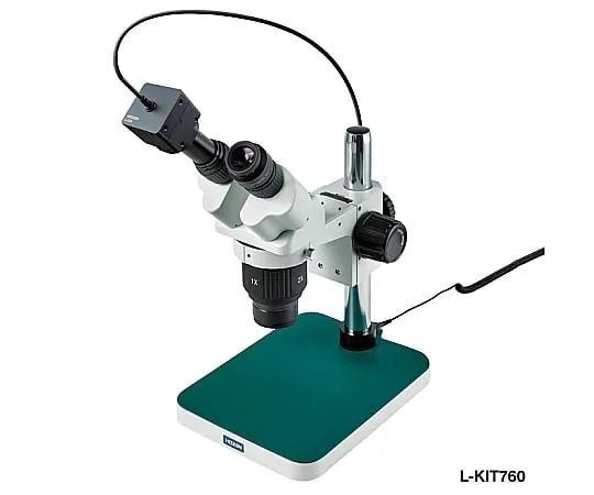 64-5106-95 Stereomicroscope (for PC) Microscope: 5/10/20×| Camera: 45~165× L-KIT760