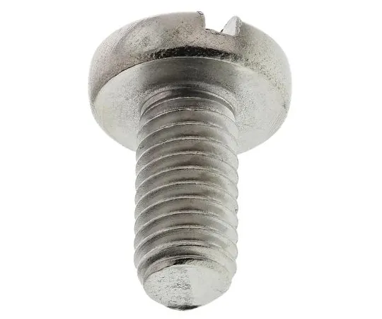 63-6695-46 RS PRO, M6 Pan Head, 12mm Stainless Steel Slot A2 304 Plain 527-117