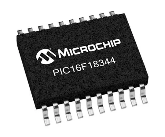 63-7002-22 Microchip PIC16F18344-I/SS, 8bit PIC18 Microcontroller, 32MHz, 7 kB Flash, 20-Pin SSOP PIC16F18344-I/SS