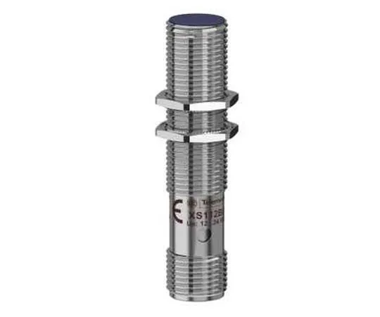 63-7036-04 Telemecanique Sensors Inductive Sensor 2 mm Detection, M12 x 1, NPN-NO, 55mm Length, 12 → 24 V dc supply voltage XS112BLNAM12