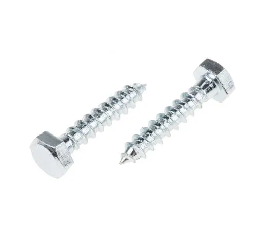 63-6732-78 RS PRO Hex Coach Screw, Steel Bright Zinc Plated, 6mm x 30mm 824-856