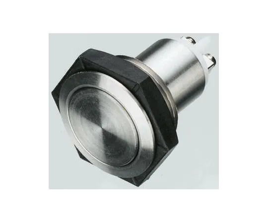 63-7327-07 Schurter Single Pole Single Throw (SPST) Momentary Push Button Switch, 22.2 (Dia.)mm, Central Fixing With Metal Lock 1301.9565