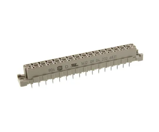 63-6663-54 DIN 41612 Connector Female 32 Pole 2 Row 5.08 mm pitch 09042326831