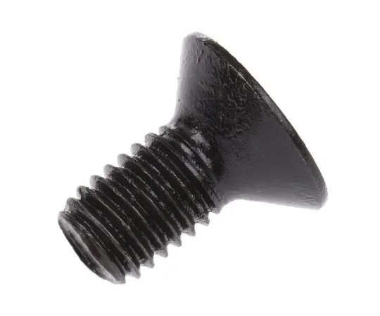 63-6612-91 RS PRO M8 x 16mm Hex Socket Countersunk Screw Black, Self-Colour Steel 281-546