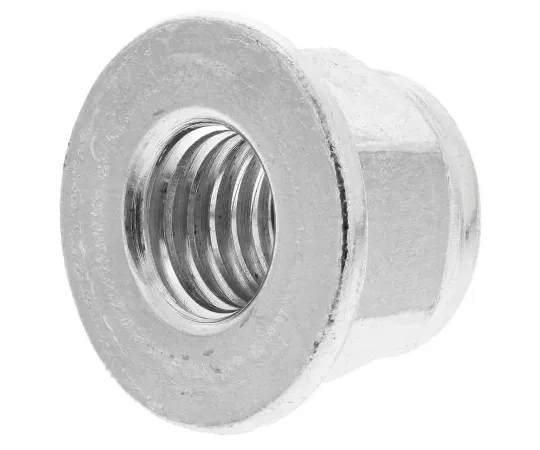 63-6609-80 RS PRO, M12, Bright Zinc Plated Steel Nylon Insert Lock Nut 275-642