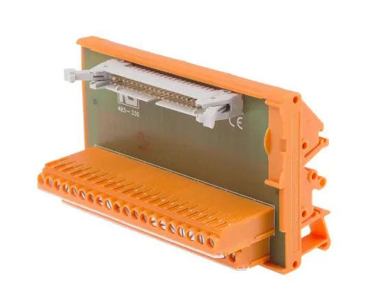 63-6633-93 RS PRO, 40 Pole IDC Connector Interface Module, DIN Rail Mount 403-336