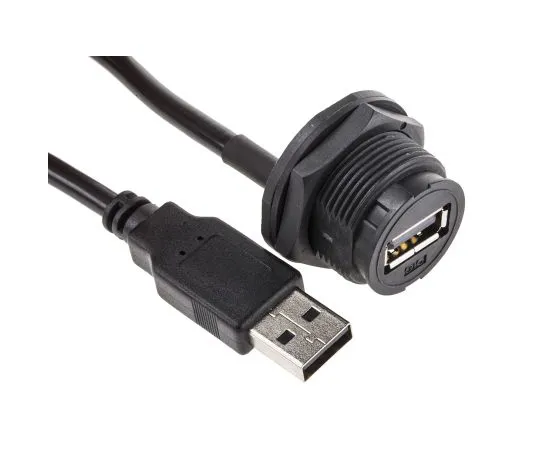 63-6780-77 RS PRO Female USB A to Male USB A USB Extension Cable USB 2.0, 200mm 111-6748