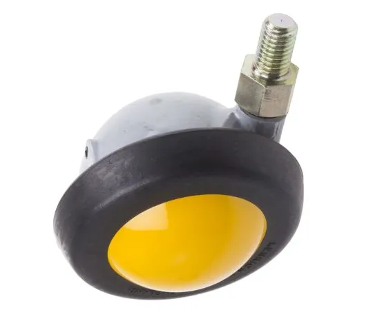 63-6587-55 RS PRO Swivel Castor Wheel, 75kg Load Capacity, 63mm Wheel Diameter 211-531