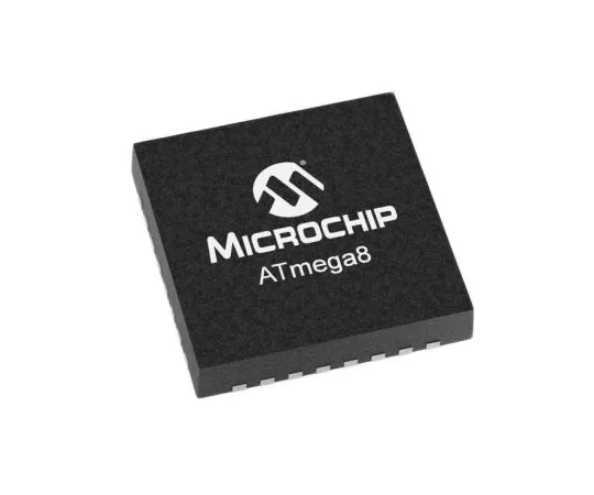 63-7022-83 Microchip Technology ATMEGA8L-8MU, 8bit AVR Microcontroller, 8MHz, 8 kB Flash, 32-Pin VQFN ATMEGA8L-8MU