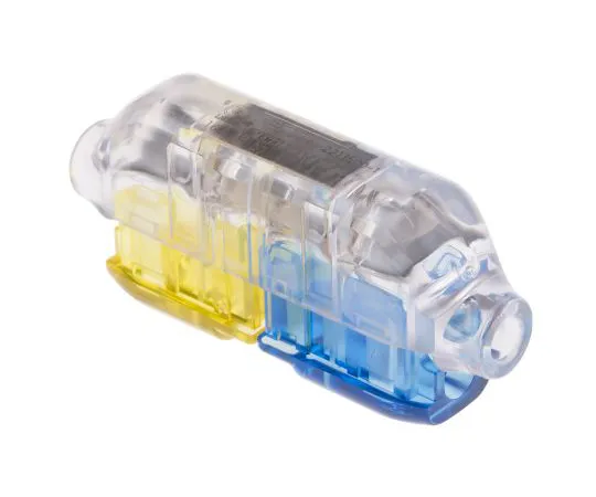63-7019-59 TE Connectivity In Line Wire Splice Connector, Clear, Insulated, Tin Plated 1.5 → 2.5 mm², 14 → 12 AWG, 2213600-1