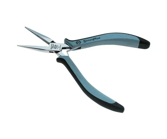 63-7026-62 CK 155 mm Alloy Steel Long Nose Pliers With 40mm Jaw Length T3777D 150