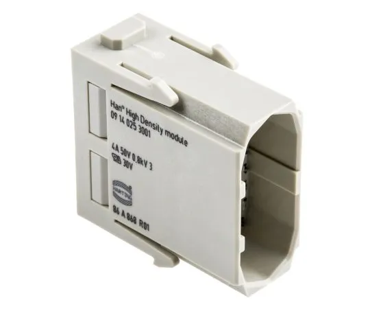 63-6589-66 Module Male Han-Modular Series 25 Pole 3 Columns 09140253001