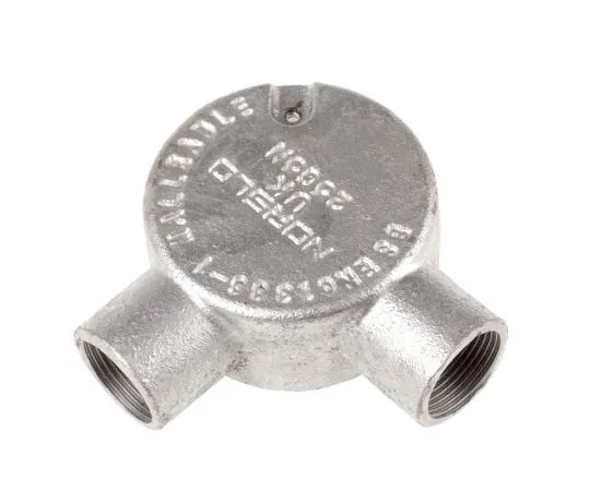 63-6598-45 RS PRO Angle Box Cable Conduit Fitting, 25mm nominal size 228-772