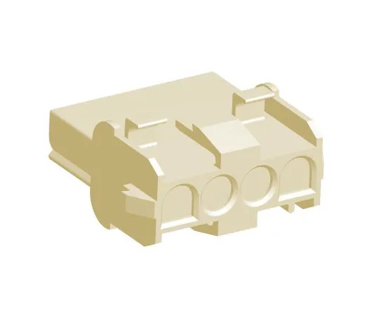 63-6966-66 Connector housing scalpel 4 poles 1 row 6.35 mm Maiten lock 926305-7