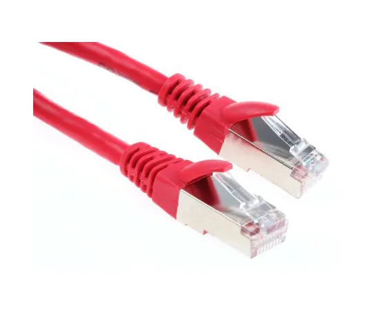 63-6703-29 RS PRO Red PVC Cat5e Cable F/UTP, 10m Male RJ45/Male RJ45 Terminated 556-742