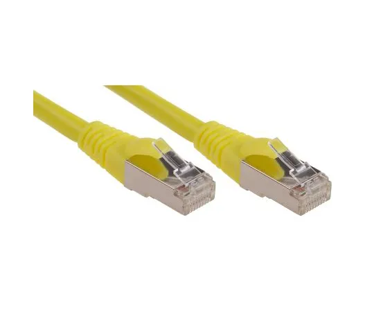 63-6703-13 RS PRO Yellow Cat6 Cable, F/UTP, Male RJ45/Male RJ45, Terminated, 10m 556-639