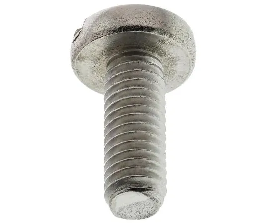 63-6695-47 RS PRO, M6 Pan Head, 16mm Stainless Steel Slot A2 304 Plain 527-123