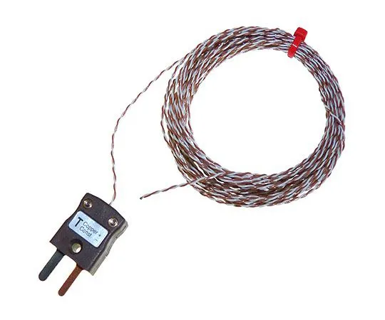 63-6902-54 RS PRO Type T Thermocouple 1m Length, 1/0.3mm Diameter → +250°C 123-6328