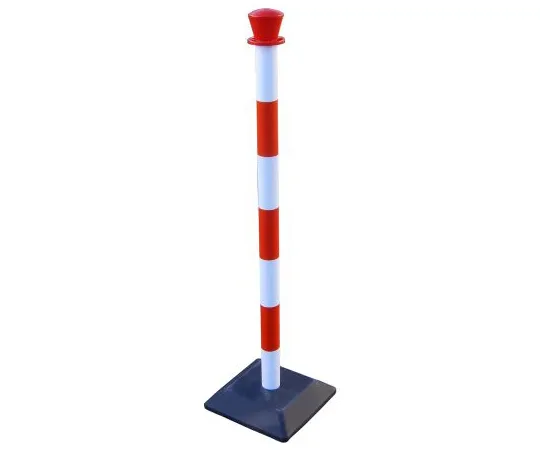 63-6679-63 RS PRO Red & White Retractable Bollard, Post 503-742