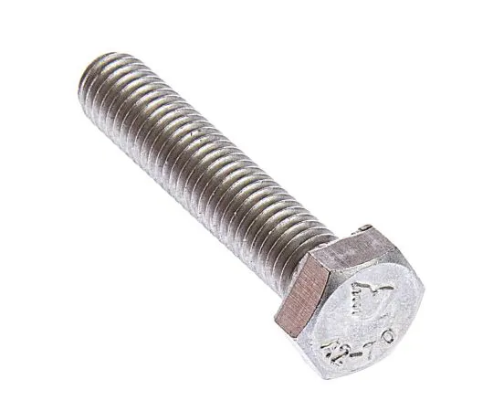 63-6692-82 Plain Stainless Steel Hex M8 x 40mm Set Screw 520-239