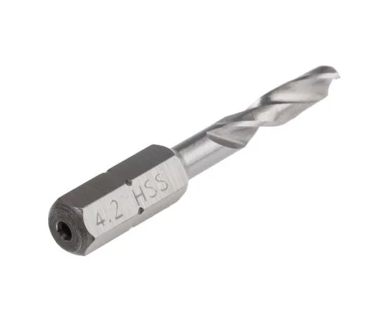 63-6733-85 RS PRO HSS Twist Drill Bit, 4.2mm 828-218