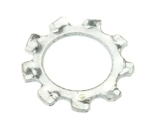 63-6610-43 Bright Zinc Plated Steel External Tooth Lock Washer, M10 276-904