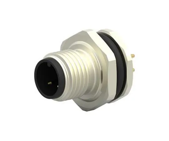 63-7040-79 TE Connectivity M12 Series Panel Mount Connector, 3 contacts Socket T4140012031-000