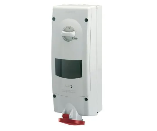 63-6988-13 RS PRO Switchable IP44 Industrial Interlock Socket 3P+E, Earthing Position 6h, 16A, 400 V 125-4386