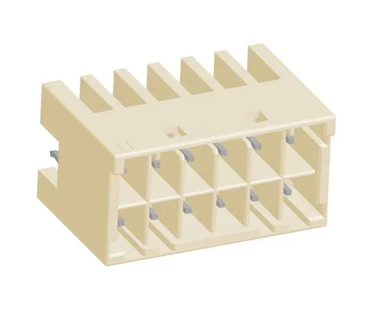 63-6889-23 Headers for Board Connections Grace Inertia Series 12 Poles 3.3 mm 2 Columns Vertical 1-1971906-6