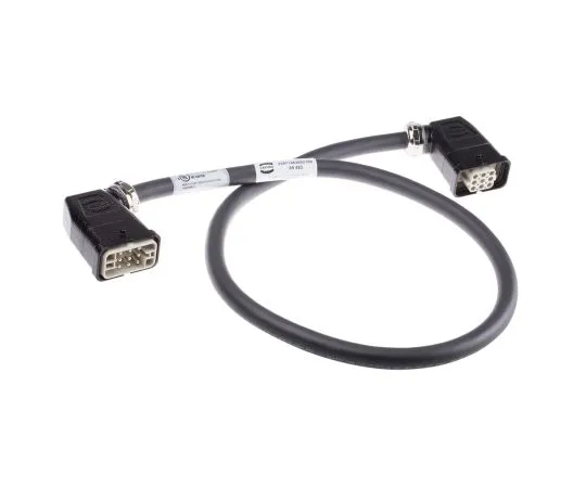 63-6848-68 Heavy-duty Power Connectors Han Q Series Male to Female 8 Pole s 12 A 300 V dc, 600 V ac 20871453002100