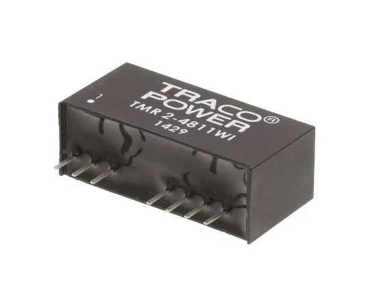 63-7350-85 TRACOPOWER TMR 2WI 2W Isolated DC-DC Converter Through Hole, Voltage in 18 → 75 V dc, Voltage out 5V dc TMR 2-4811WI