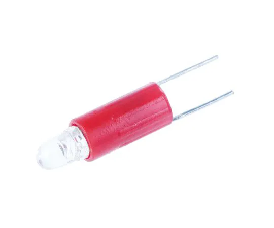 63-6582-74 LED Reflector Bulb, Bi-Pin, Red, Single Chip, 3 mm Lamp, 4.25mm dia., 12V ac/dc 205-785