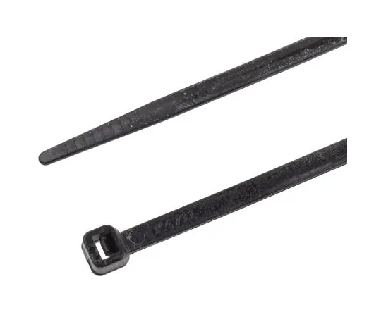 63-6599-63 RS PRO Black Cable Tie Nylon, 368mm x 4.8 mm 233-483