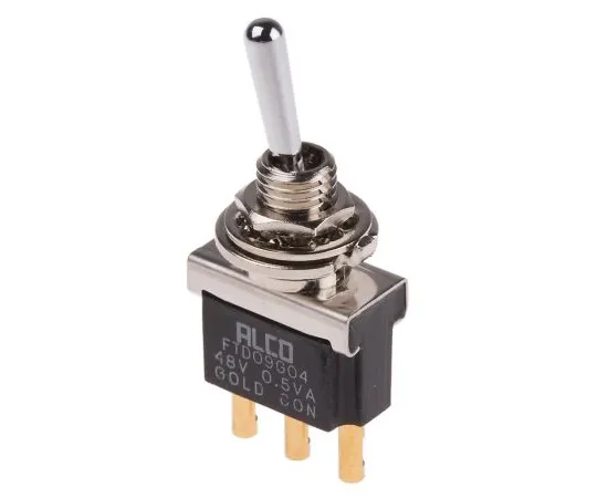 63-6618-11 TE Connectivity SPDT Toggle Switch, Latching, Panel Mount 317-077
