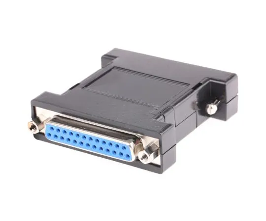 63-6581-07 RS PRO D Sub Adapter Male 25 Way D-Sub to Female 25 Way D-Sub 202-492