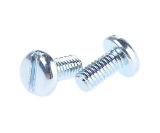 63-6705-59 RS PRO, M3 Pan Head, 6mm Steel Slot Bright Zinc Plated 560-754