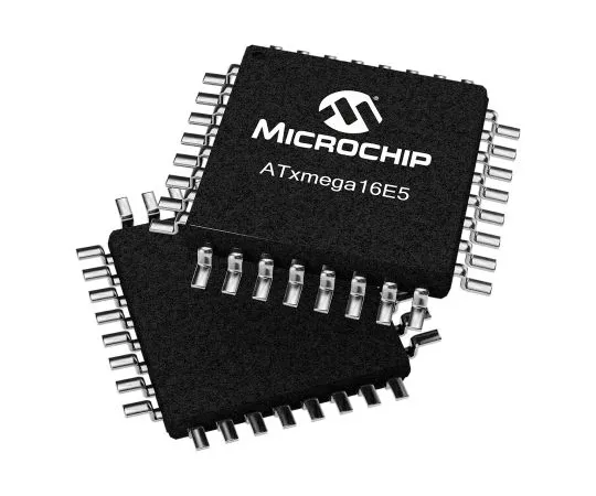 63-7029-74 Microchip, 8/16bit AVR Microcontroller, 32MHz, 16 + 4 kB Flash, 32-Pin TQFP ATXMEGA16E5-AU