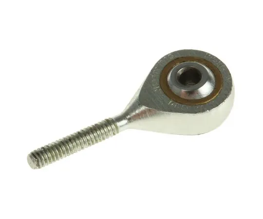 63-6625-09 RS PRO M2 x 0.4 Male Steel Rod End, 2mm Bore, 22.5mm Long, Metric Thread Standard 382-245
