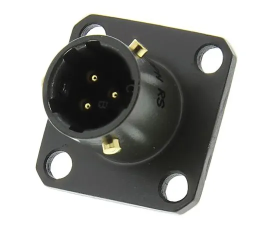 63-6650-98 MIL Standard Round Connector 62 GB Series Female 3 Pole 62GB-12E08-33PN