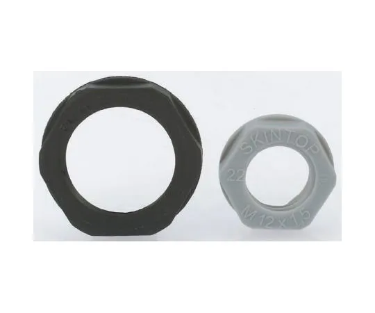 63-7326-15 Lapp Cable Black Fibreglass PA Cable Gland Locknut, M12 Thread, IP68 53119100