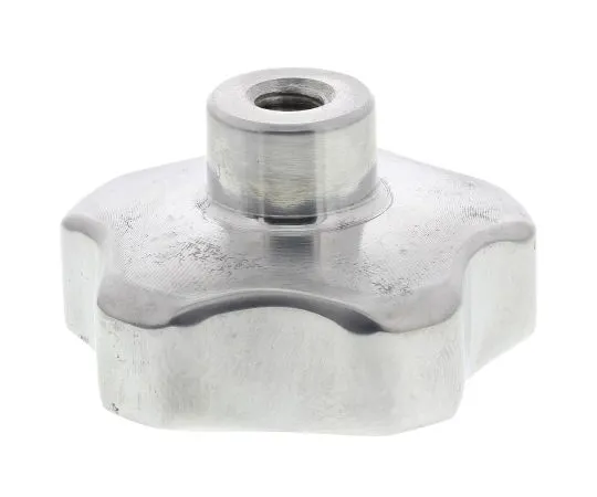 63-6666-84 RS PRO Silver Multiple Lobes Clamping Knob, M6 478-541