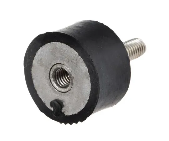 63-7007-08 RS PRO Cylindrical M6 Stainless Steel Anti-Vibration Mount 47.3 Compression Load ,25mm dia. +100°C 126-3917